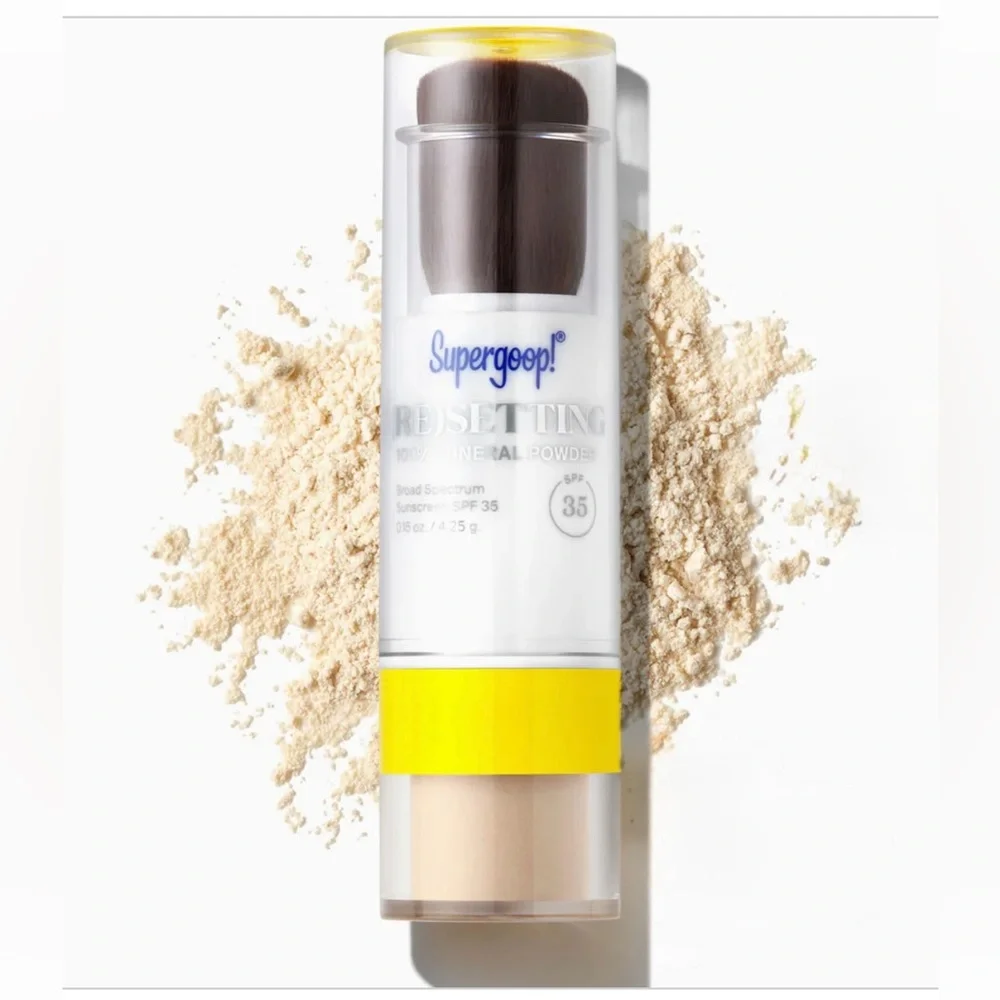 Supergoop Resetting Mineral Powder with SPF in Translucent